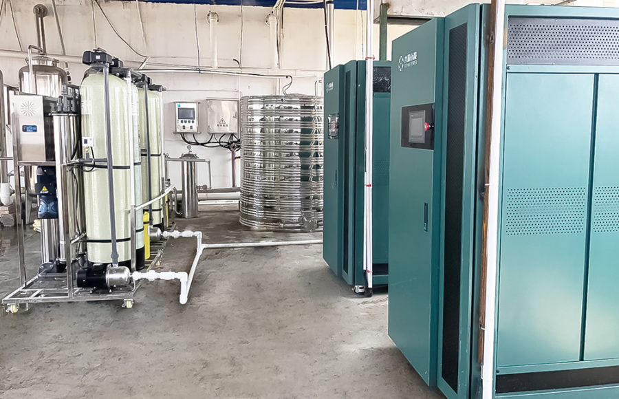 水洗廠使用電加熱蒸汽發生器