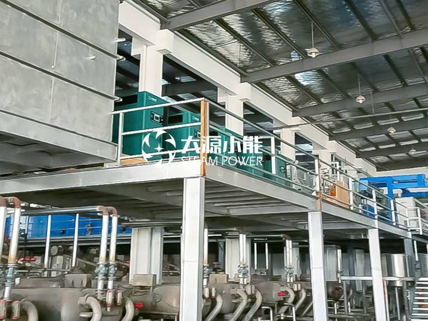 江蘇某紡織印染廠安裝蒸汽能5臺